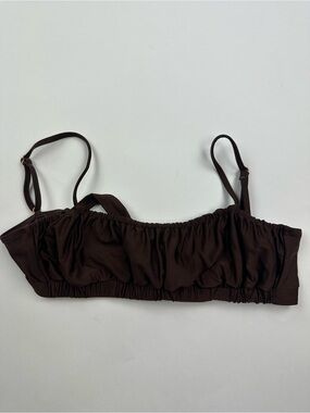 Somerfield Swim Brown Bikini Top Size XS